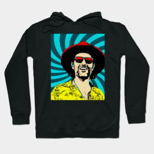 Popart Men Hat Glasses Hoodie